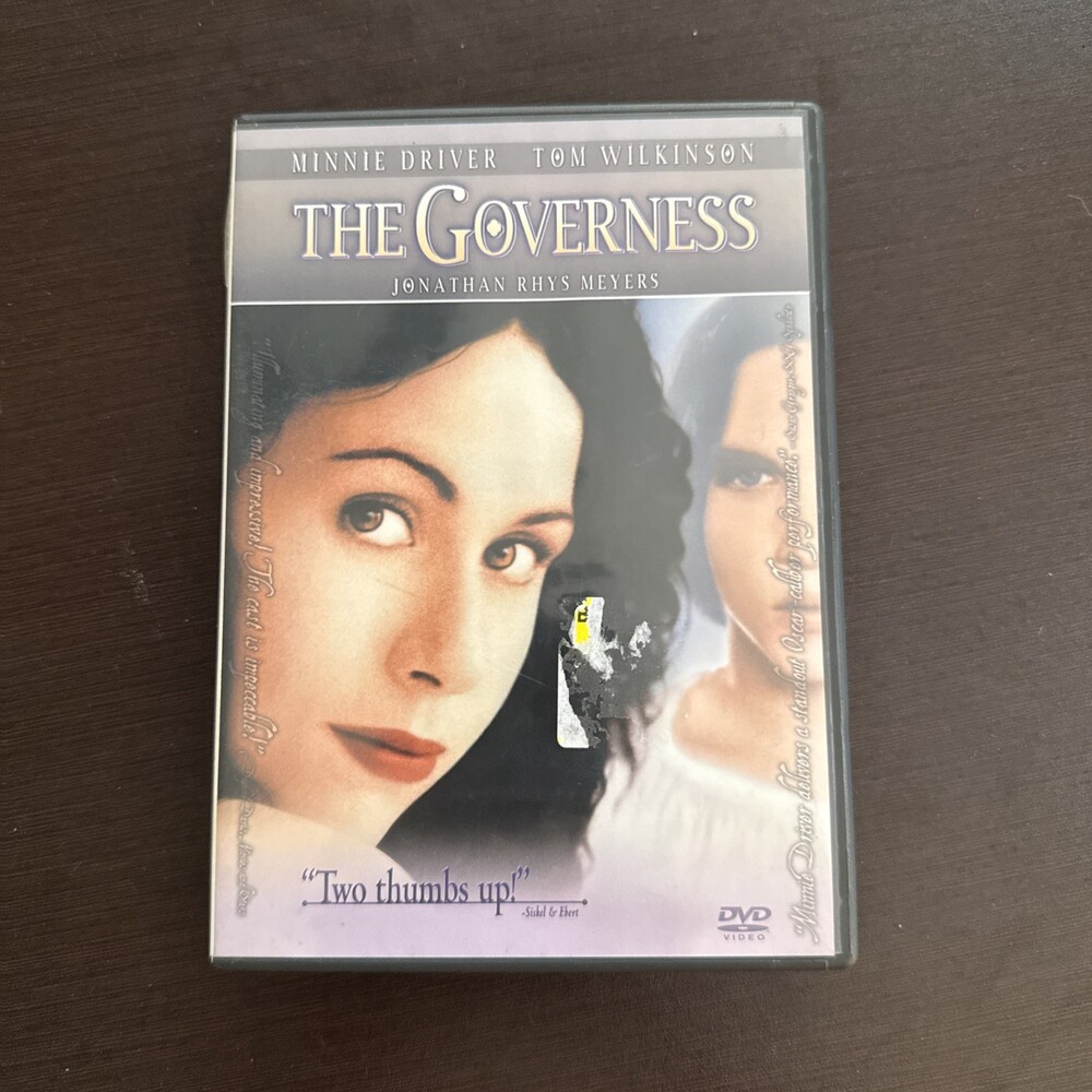 The Governess DVD 1998 Minnie Driver Tom Wilkinson Sony Pictures Classics